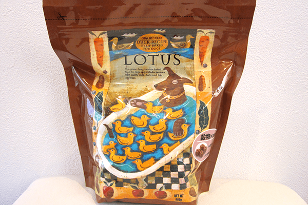 LOTUS 成犬用・穀物不使用ダックレシピ